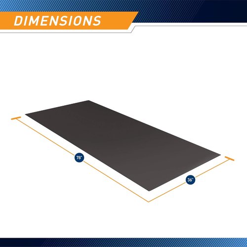 Marcy Fitness Equipment Mat - Durable Floor Protector for Treadmills, Ellipticals & Exercise Bikes