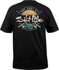 Salt Life Men's One Cast at a Time Short Sleeve Tee