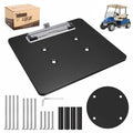 10L0L Golf Cart Scorecard Holder with Pencil Holder Universal for Yamaha EZGO Club Car with 5-6 Holes Golf Cart Steering Wheel,Easy to Install & Record