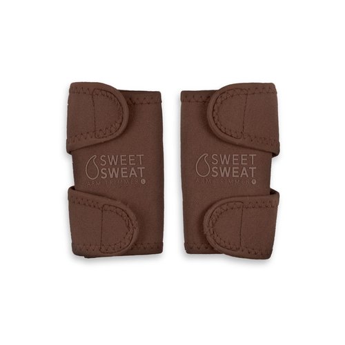 Sports Research Sweet Sweat Arm Trimmers - Premium Sweat-Enhancing Fitness Arm Wrap - Neoprene · Adjustable Sizing · for Women & Men