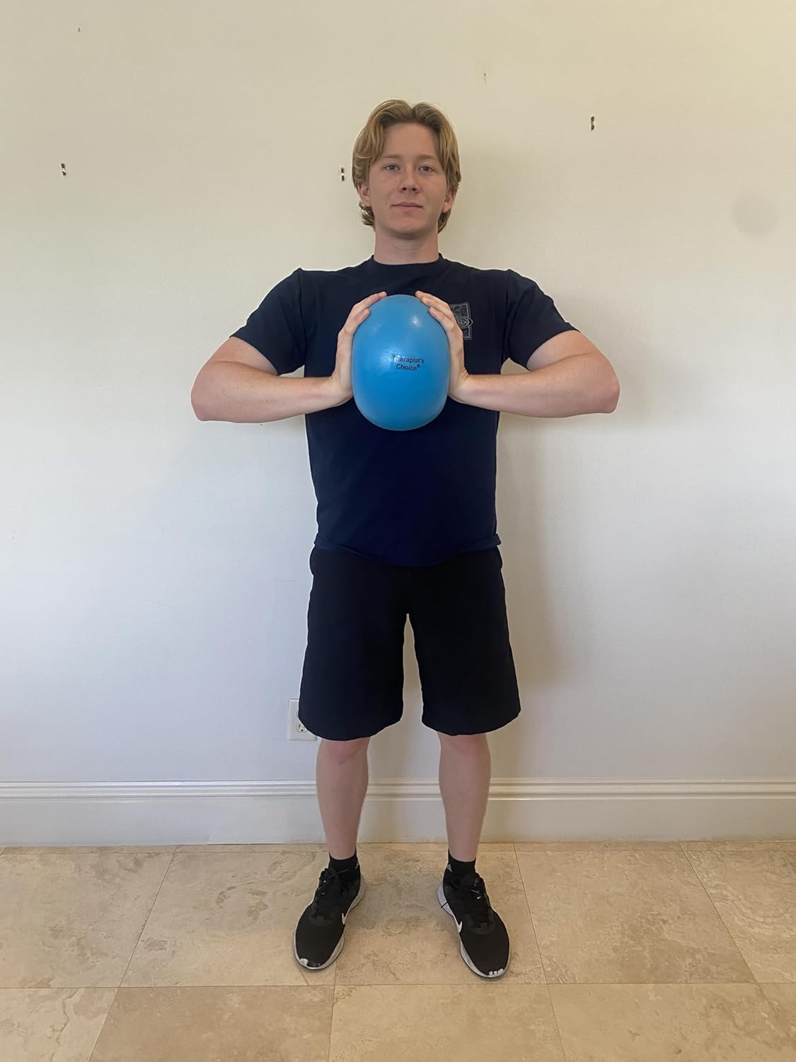 Therapist's Choice® Mini Exercise Ball - 23cm (9" Diameter) for Core Strength and Stability
