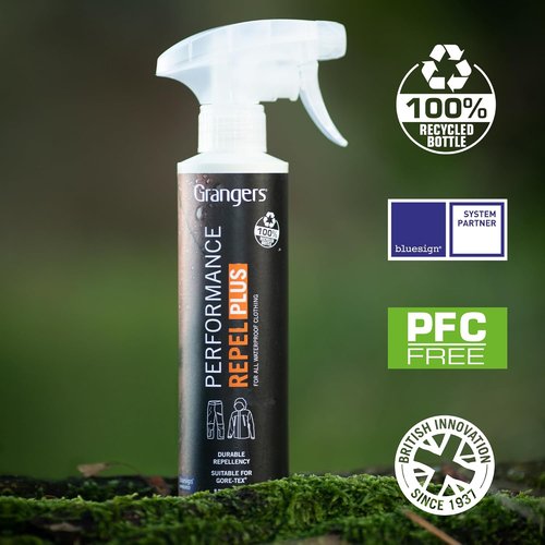 Granger's Performance Repel Plus Waterproofing Treatment - 9.3 oz Plastic Spray Bottle for Ultimate Protection