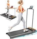 Skiennix Walking Pad Treadmill - Compact Design with 10% Incline for Home Fitness