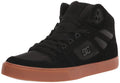 DC Pure HIGH-TOP WC Black/Gum