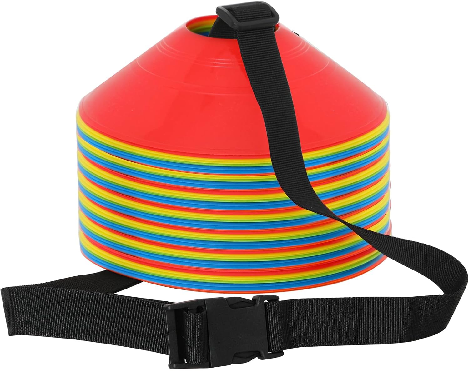 Skiennix Adjustable Sport Cone Carrier - 6.5 Feet Strap for Easy Storage & Travel with Quick Snap Closure