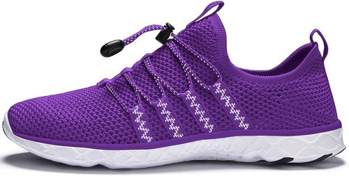 DLGJPA Women's Aqua Water Shoes - Lightweight Quick-Drying Athletic Walking Footwear