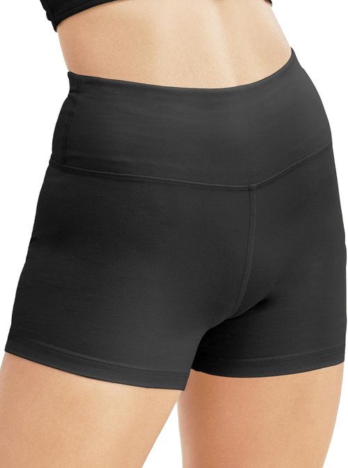 Buauty Women's High Waisted Biker Shorts - Tummy Control Spandex Yoga & Gym Wear | 2.5" Length