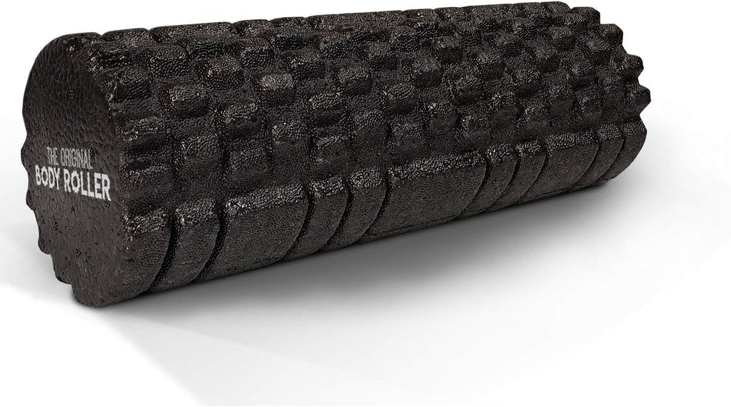 Original Body Roller - High Density Foam Massager for Deep Tissue Relief | 12" Black