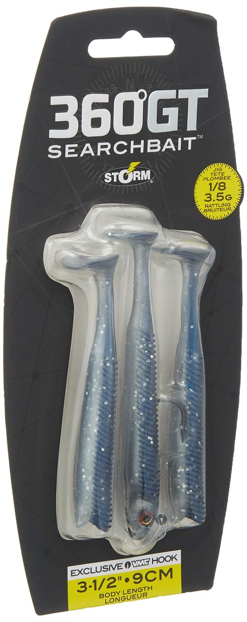 Storm 360GT Searchbait Minnow 3.5"- 1/8 oz Tru Blue