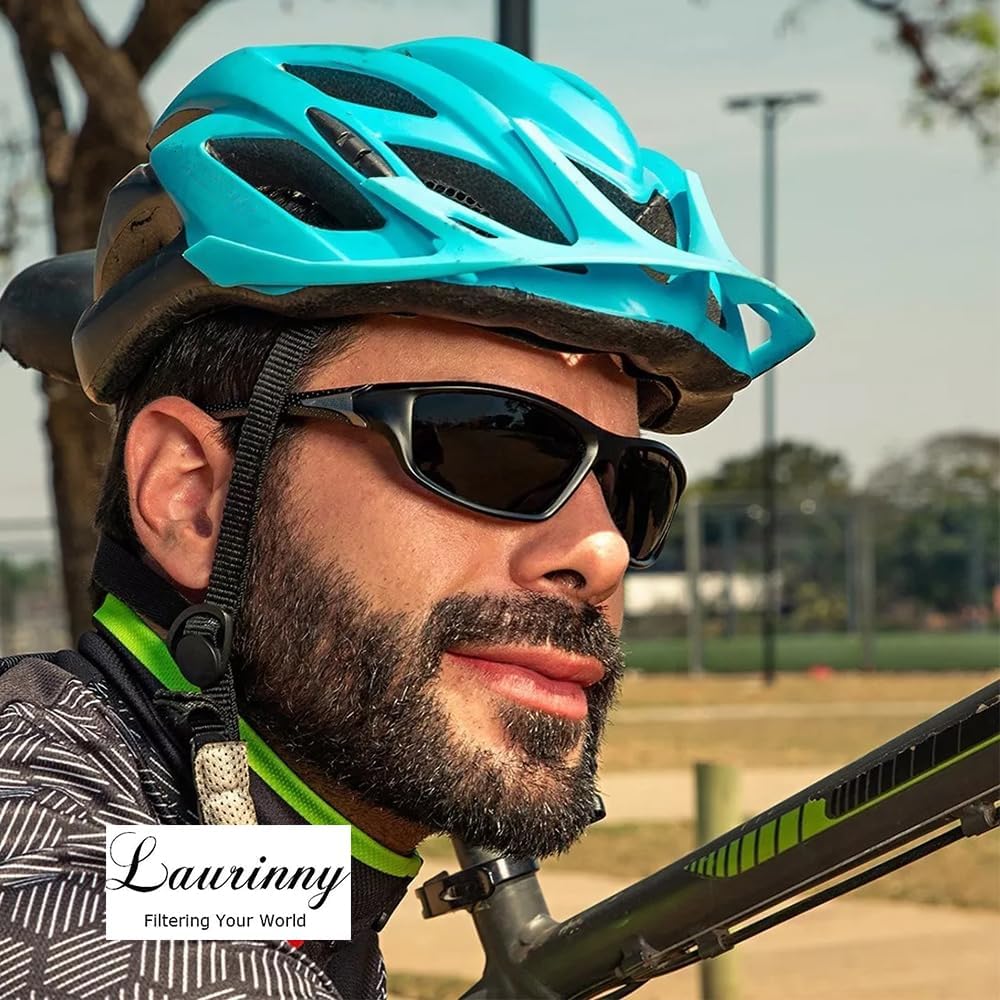 Skiennix Sports Polarized Sunglasses - 100% UV Protection for Men | Ideal for Cycling, Driving & Fishing