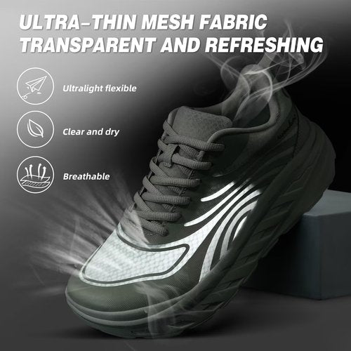 Women's Orthopedic Diabetic Wide Tennis Shoes: Comfortable Plantar Fasciitis Arch Support Orthotic Flat Feet Walking Shoes, Casual Neuropathy Outdoor Cycling Sports Tennis Sneakers Gray Size 10