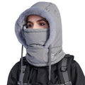 HUAMULAN Women Winter Hooded Scarf Hats Waterproof One Piece Balaclavas Men Slouchy Fleece Face Shield Mask Warm Earmuff Ski Snow Hat Cold Weather Waterproof