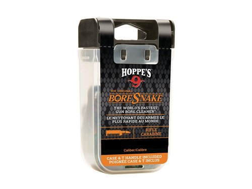 HOPPE'S BoreSnake, BoreSnake, Bore Cleaner, For .204 Caliber Rifles, Clam Pack, 24025D, Multi