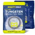 MIGHTY HALO PRO-Grade Weighted Tungsten Tape for Pickleball Paddles, Tennis Rackets or Golf Clubs | Non-Toxic | 60inches (1 Gram Per Inch)