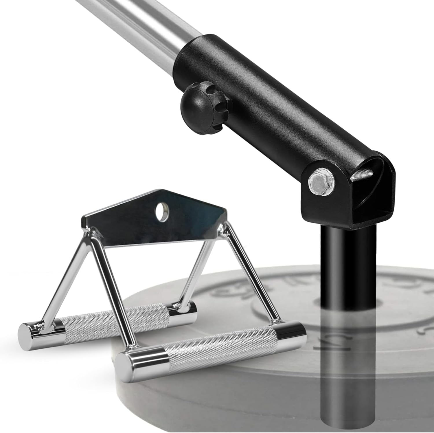 Yes4All T-Bar Row Landmine Attachment - Fits 1" & 2" Olympic Bars - 360° Swivel, Easy Installation