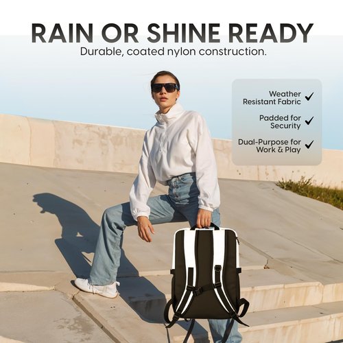 Morphita Performance Backpack – Sleek, Lightweight Bag for Padel, Pickleball, Travel & Everyday Use – Unisex Sports Style with Laptop Sleeve & Paddle Pocket