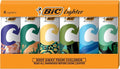 BIC Ecolutions Maxi Pocket Lighter - Eco-Friendly Candle Lighters | 6-Pack with 100% Recycled Packaging
