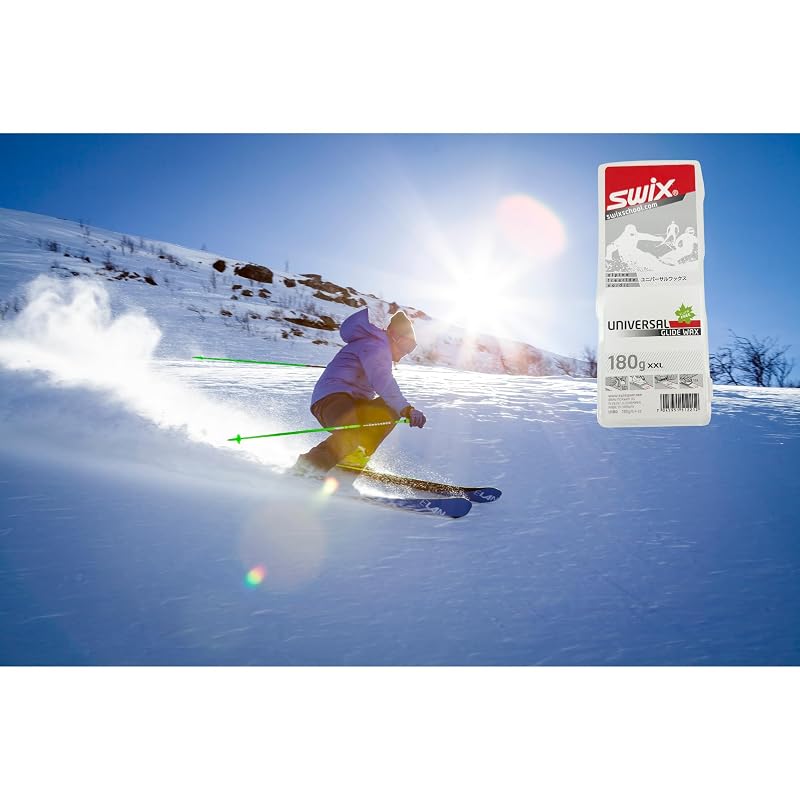 Swix Universal Ski & Snowboard Glide Wax 180g - Non-Fluoro, All-Temp