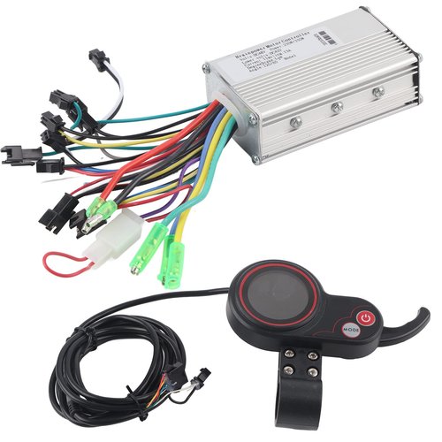 Ejoyous Electric Scooter Controller LCD Display Control Panel with Shift Switch for Electric E Scooter (36V 250/350W Color Screen Dual-Mode Model)