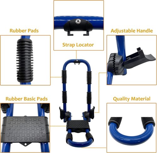 Kayak Roof Rack - J-Style Folding Racks for Car & SUV - Durable & Easy to Install