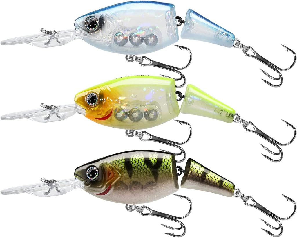 TRUSCEND Fishing Lures - Easy Catch Swimmax with BKK Hooks | Lifelike Vibrating Actions for Bass, Trout, Walleye, Crappie