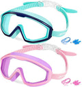 Freela Swim Goggles for Kids | Anti-Fog, No Leak Design for Ages 3-15 | Clear Vision for Pool & Beach