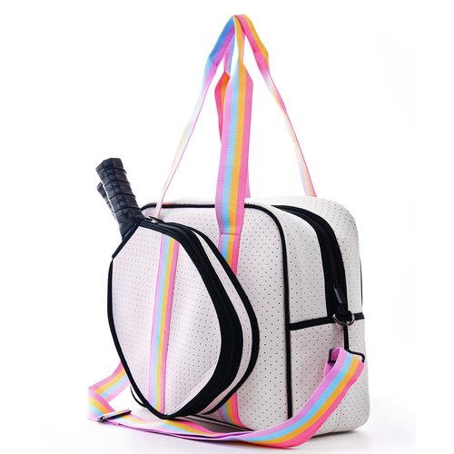 Cute Pickleball Bags for Women and Men,Pickle Ball Bag Tote，Pickleball Sling Bag