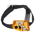 RESQT Foot Ascender, Outdoor Rock Climbing Tree Arborist, Mountaineering Rappelling Equipment Climbing Device for 8-13mm Rope (Right-Orange)