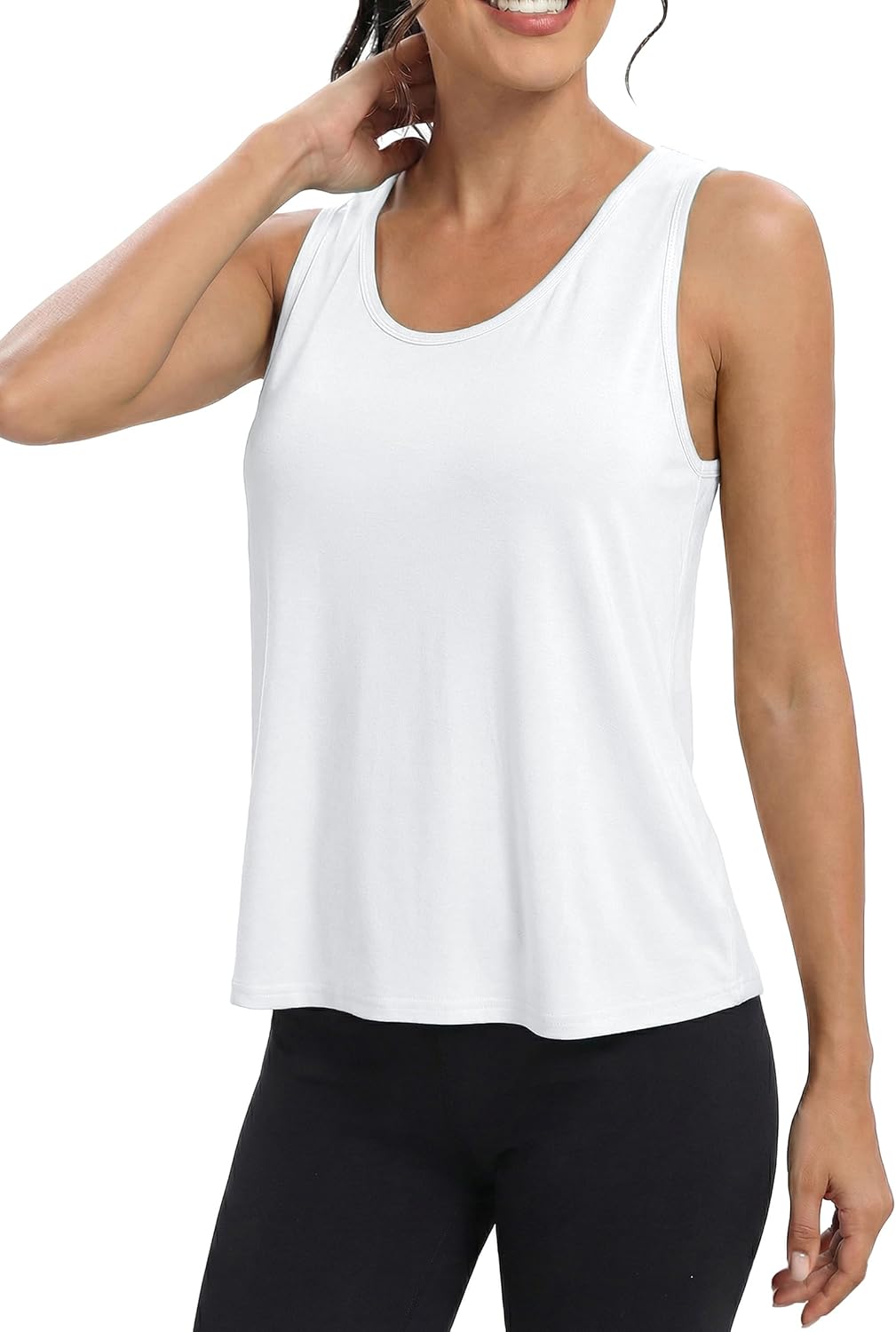 Quenteen Workout Tops - Women's V-Neck Cropped Sleeveless Tank for Gym & Yoga | Stylish Athletic Wear