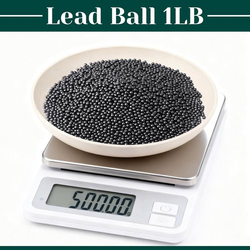 Lead Shot Balls - 99.9% Pure 2.4mm Lead Shot Pellets for Fishing | DIY Weight & Vibration Reduction
