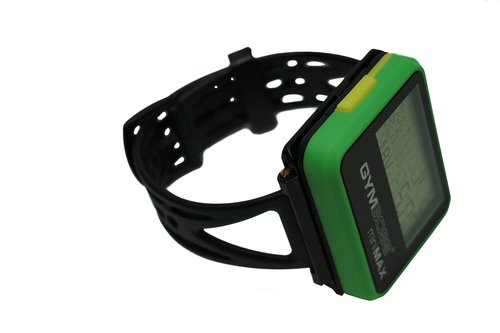 Gymboss Interval Timer and Stopwatch Watch Strap – Black (One Size Fits All)