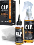 Gun Cleaner and Lubricant Kit - 3-in-1 Protectant with 5 Oz Spray & 50 Pcs Cleaning Patches