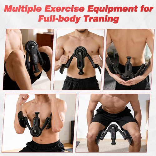 CYFIE Thigh Trainer for Women Men, Adjustable Inner Thigh Exerciser 0-135LBS, Thigh Toner & Booty Trainer with 5 Bands, Pelvic Floor Trainer & Kegel Exerciser Male, Home Gym Thigh Workout Equipment