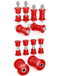 HOWBOW Ezgo RXV Front and Rear Bushing Kit with Screw Nuts, Golf Cart Front A ARM & Rear Leaf Spring Shackles Polyurethane Bushings and Sleeves for 2008-Up EZGO RXV Electric and Gas GolfCart Replace