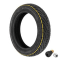 ZAITUO 60/70-6.5 10-inch Rubber Explosion-proof Tubeless Tire + Schrader Straight nozzle Replacement for Segway Ninebot Max G30LP G30 G30E Electric Kick Scooter Tyre Wheel Parts (1)