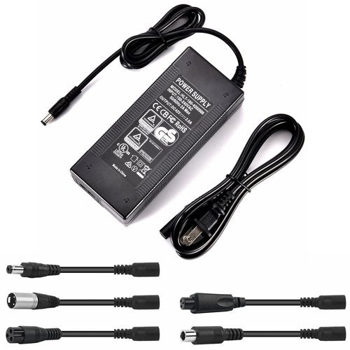 42V 2A UL VOLPAM Electric Scooter Charge,6Plugs for Gotrax Electric Scooter Charger,Hover-1,Hiboy,Jetson,Maxshot Scooter