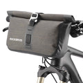 ROCKBROS Bike Handlebar Bag Waterproof Bicycle Front Handlebar Bike Bag 6L Bikepacking Bag for Mountain Road Bicycles