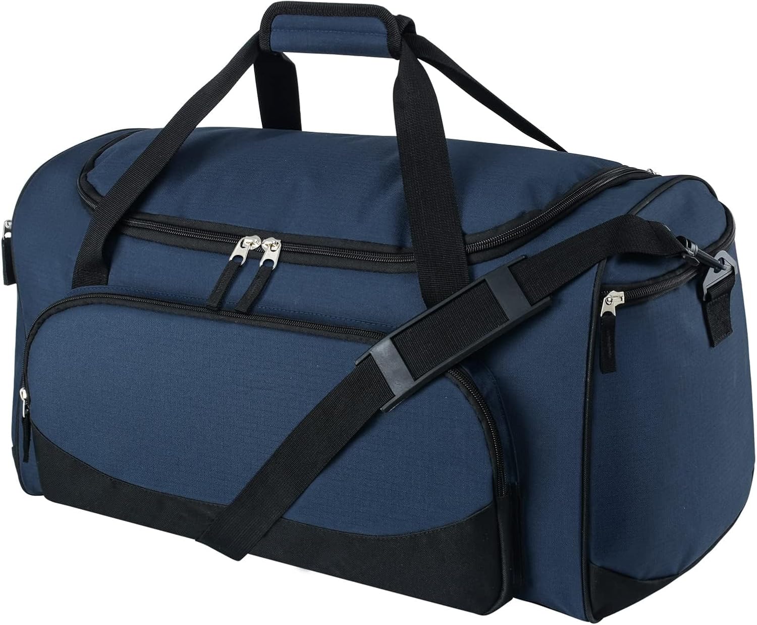 Uarition Gym Duffle Bag - 55L Navy Blue Heavy Duty Sports & Travel Gear Bag for Men