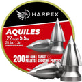 Harpex .22 Cal Airgun Pellets - 20.1 Grain Pointed Arrow Head Design for High Penetration - 200 Count