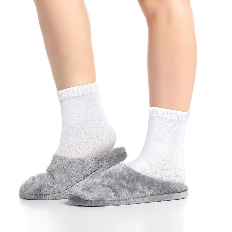 SPTRAMLE Kids Socks 12 Pairs Crew Socks for Toddlers/Children 1-14 Years – Black 12 Pairs