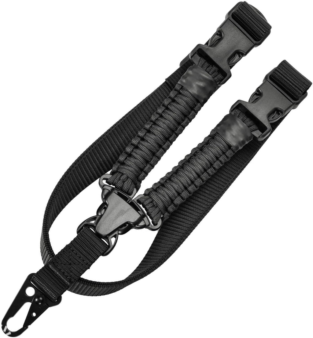 Skiennix Adjustable Two-Point Sling - Versatile Black Design for Comfort and Stability