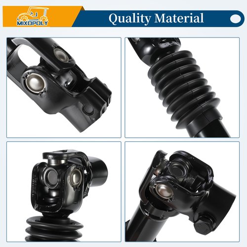 Mixopoly Golf Cart Intermediate Steering Shaft Assembly Joint Kit Replacement for EZGO TXT 2001-Up Models EZGO Steering Yoke Replace OEM Number 70580-G01 70580G01