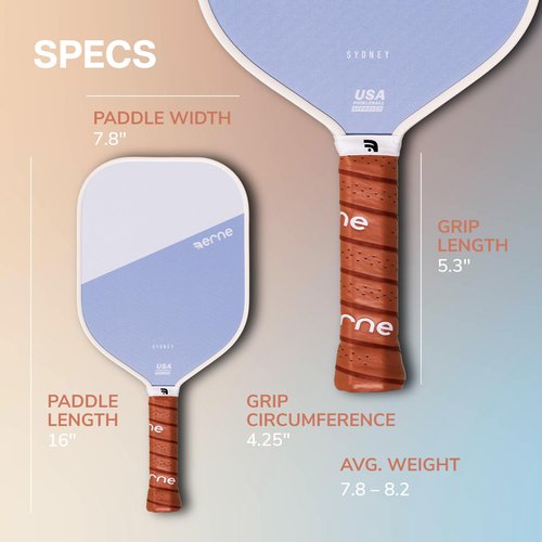 erne Sydney Pickleball Paddle (Blue)