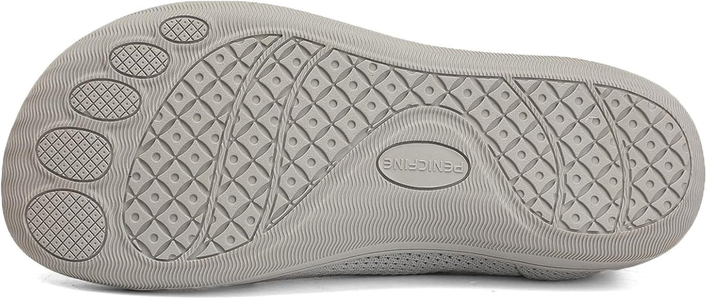 Skiennix Men's Wide Barefoot Shoes - Minimalist Casual Design for Outdoor Walking | Zero Drop Comfort