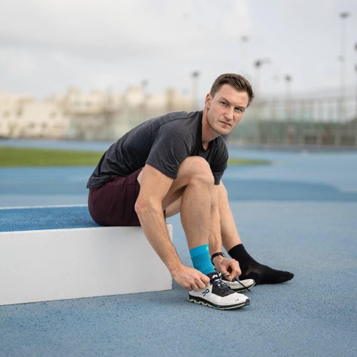 Bauerfeind Sports Compression Ankle Support, Rivera, Medium