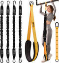 Skiennix Pull Up Assistance Bands - Heavy Duty Adjustable Strap & Foot Rest - Stackable Resistance Set for Strength Training