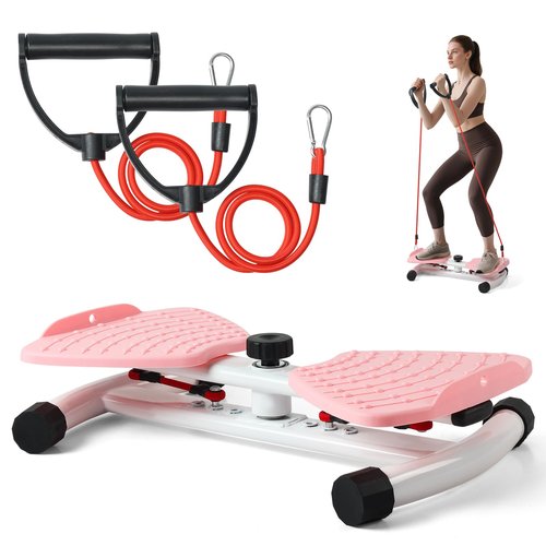 Waist Twister Machine Exercise, Ab Twister Board, Twister Exercise Machine, Noiseless Waist Sculptor Waist Twisting Fitness Tool, Weight Loss Exercise Equipment for Slim Waist Belly Fat, Home Gym for Women & Men