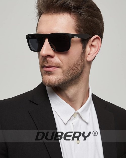 DUBERY Polarized Sunglasses - Classic Retro Style with 100% UV Protection | Unisex Driving Glasses D731
