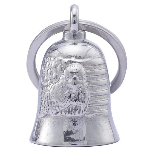 Motorcycle for Bells - Motorcycle Angel Bell for Men Women,Bell Biker Accessory,Guard Riding Safety (Black) (White)