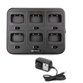 Retevis H-777 H-777H Six-Way Charger Compatible with Retevis H-777 H-777H H777D Baofeng BF-888S BF-88ST (Not for H-777S) Two Way Radio and Battery, Multi Unit Walkie Talkie Charger (1 Pack)